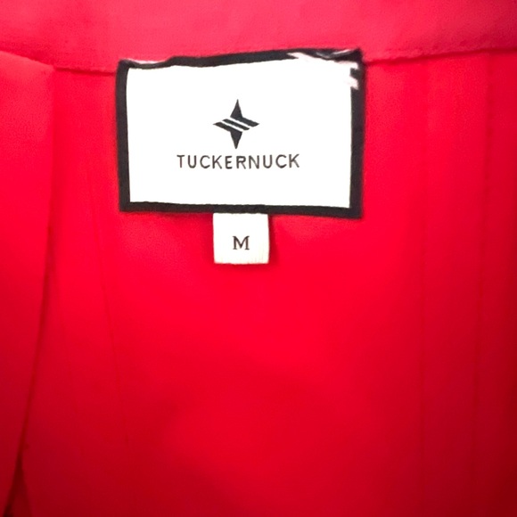 Tuckernuck Marin Crepe Strapless Top in Guava Pink Boned Corseted Bustier SZ: M - Picture 2 of 9